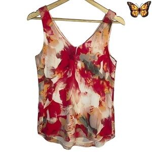 RW&CO Double V Abstract Print Top Size Extra Small